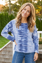 River Modal Spandex Sunset Pullover - 45134
