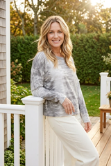 River Modal Spandex Sunset Pullover - 45134