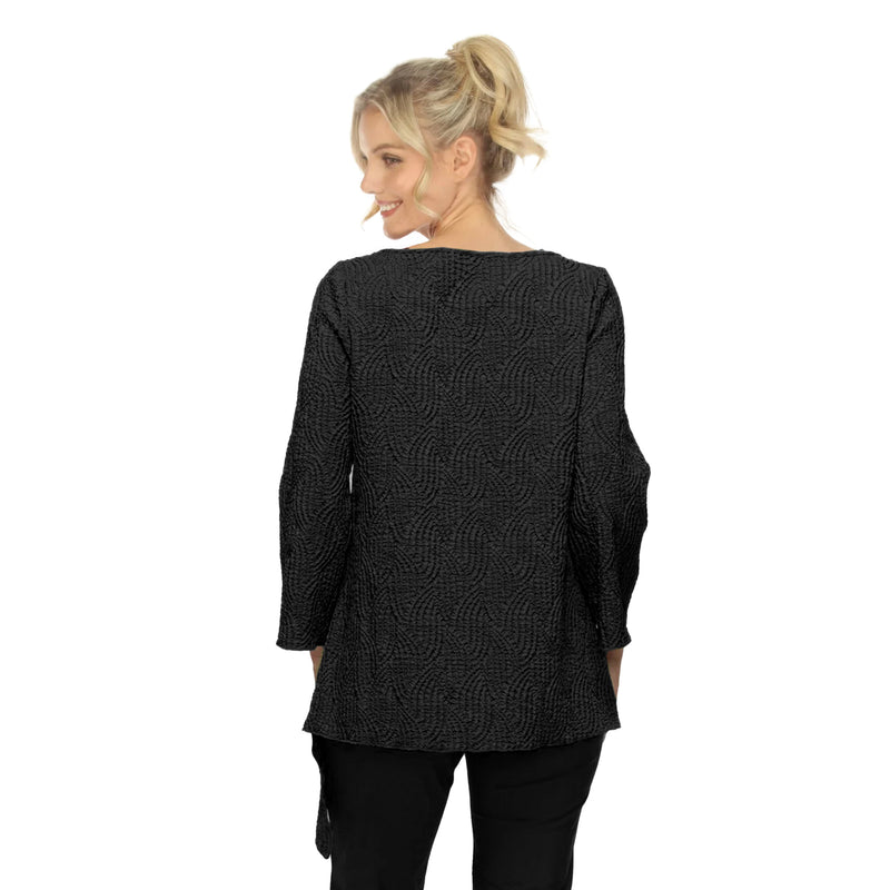 Jacquard Asymmetrical Tunic - 7361T