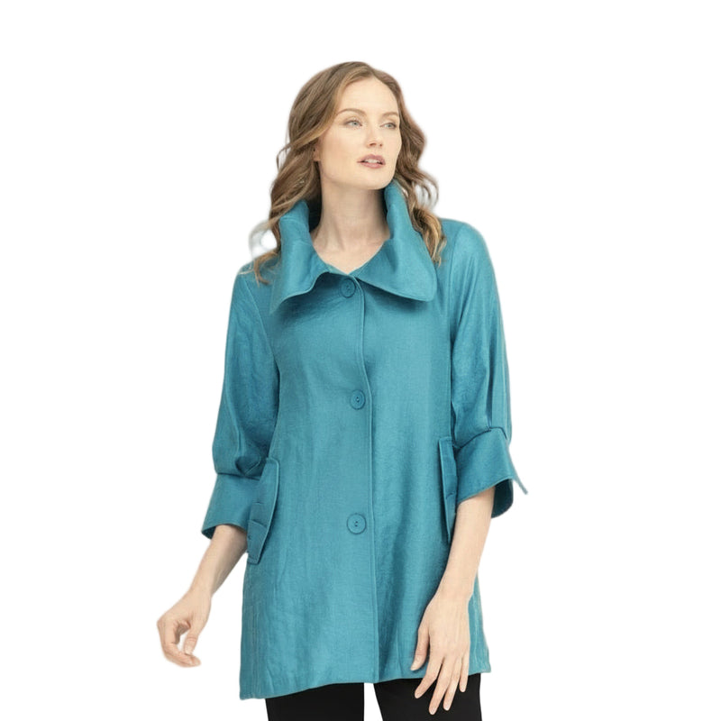 Signature Swing Jacket in Teal  - 200-TL