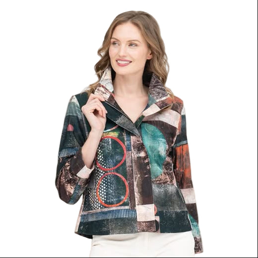 Multi-Pattern Micro-Cord Jacket - 4914 - Size L Only!