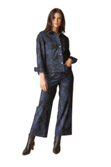 Habitat Luxe Cord Boyfriend Jacket - NAVY - image 1