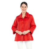 Subtle Shimmer Jacket in Red - 4741-RD
