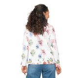 Habitat Floral Print Button Down Shirt in Melon/Multi - 47445-MLN