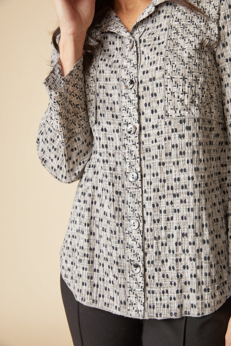 Habitat Mix & Match Geo Seamed Tunic - 48134