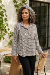 Habitat Mix & Match Geo Seamed Tunic - 48134