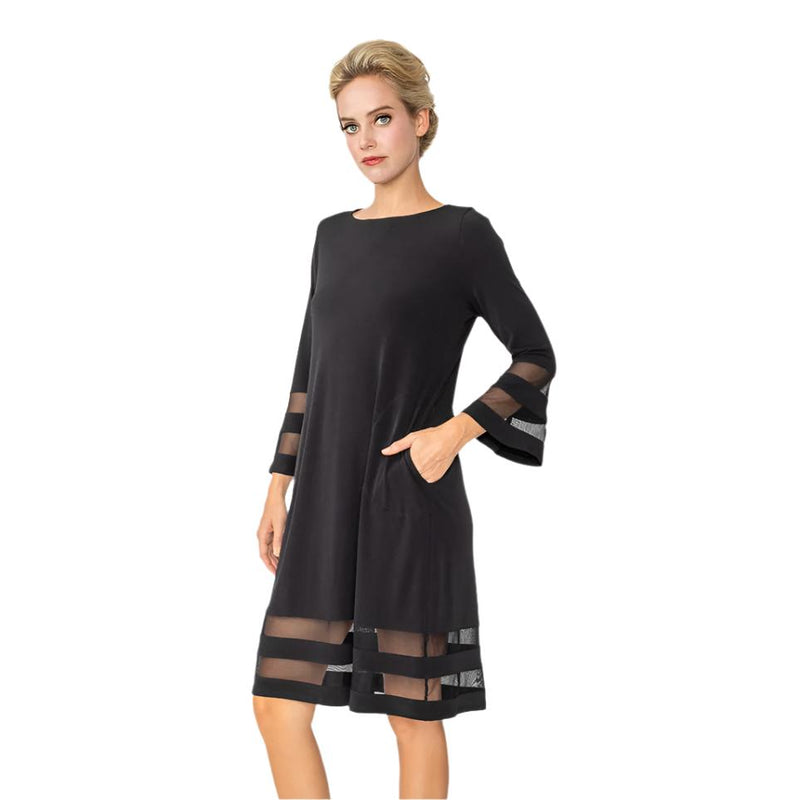 Black Ity Mesh Dress Black / Medium Black Ity Mesh Dress Black / Medium