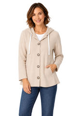 Soft Cotton Knit Hoodie - 20512