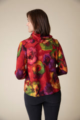 Abstract Floral Easy Cowl - 50539