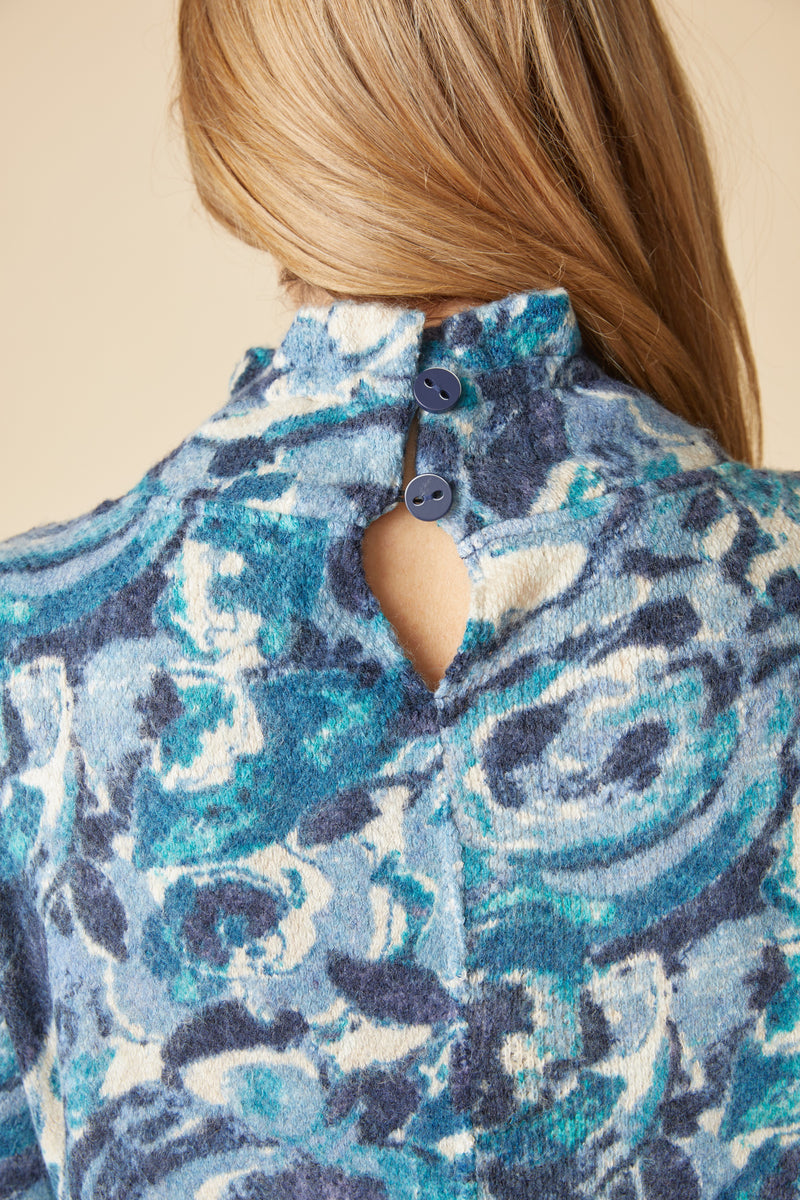 Habitat Aspen Knit Easy Cowl - NAVY - image 3