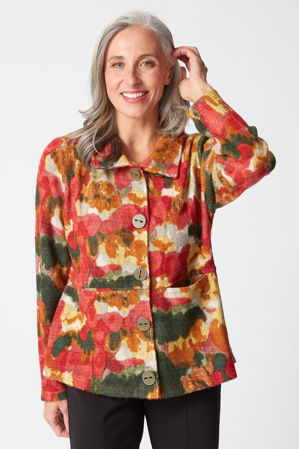 Brushstrokes Highland Jacket - 50744 - Size S