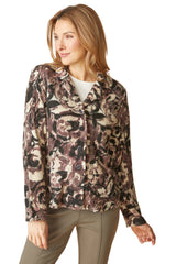 Habitat Aspen Knit Peplum Jacket - BLACK - image 1