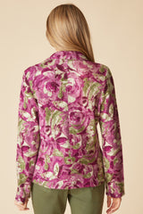 Habitat Aspen Knit Peplum Jacket - PLUM - image 2