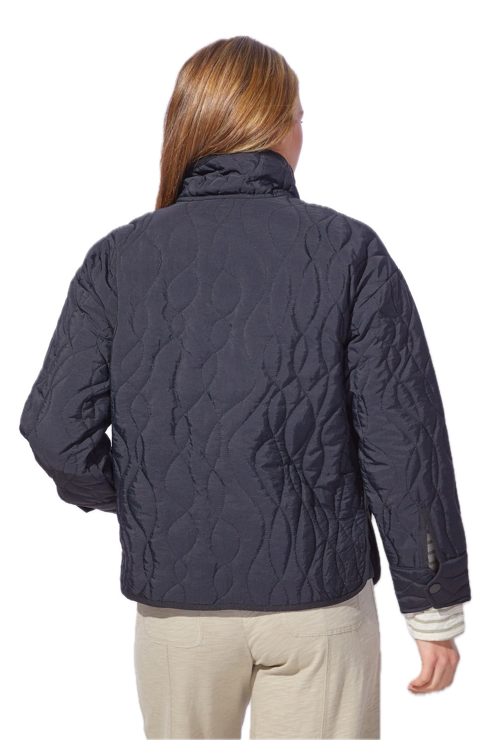 Quilted Zip-Front Jacket - 51089 - Size XL – Shop My Fair Lady