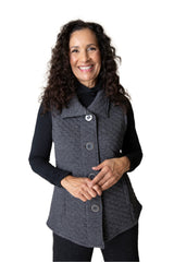 Quilted Knit Vest - 53611