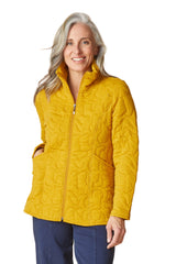 Habitat Cascade Quilt Shaped Coat - HONEY - image 1