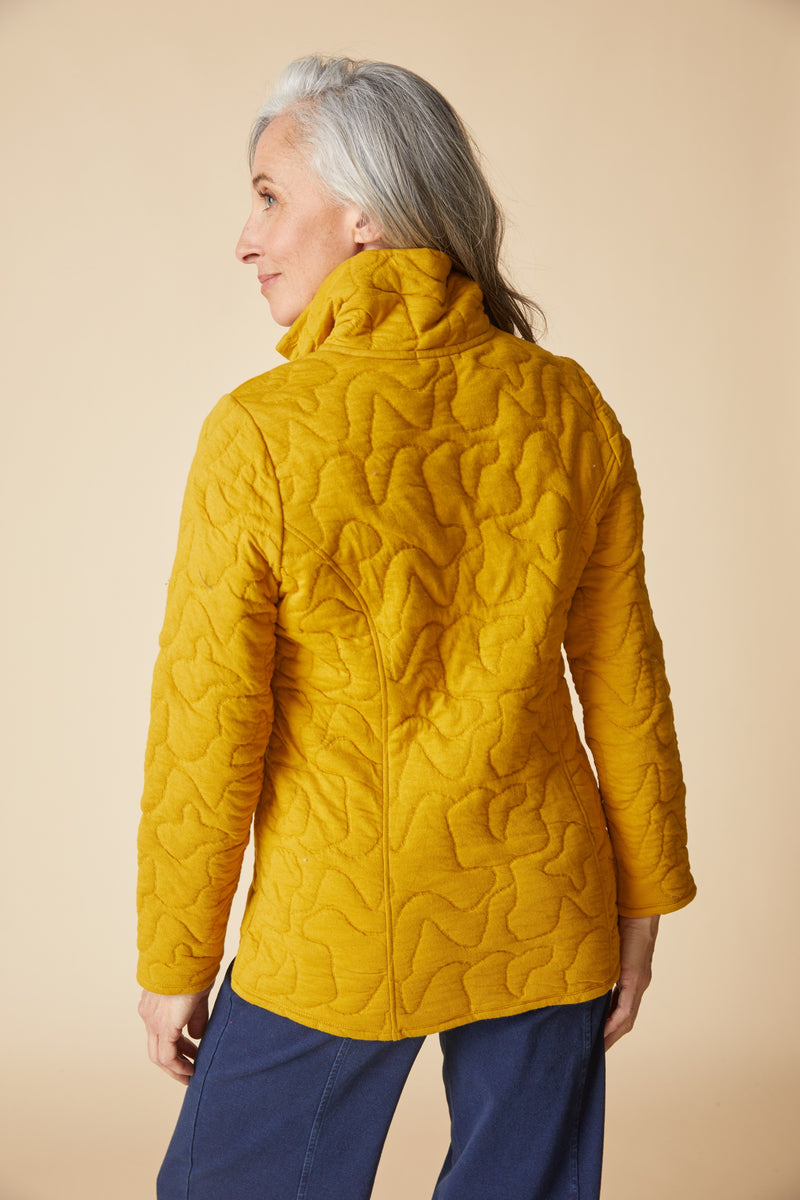 Habitat Cascade Quilt Shaped Coat - HONEY - image 2