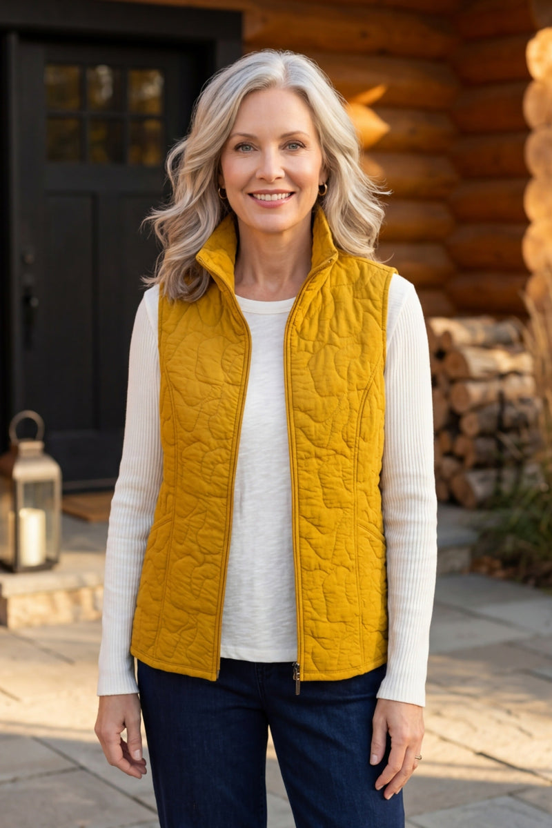 Cascade Quilt Shaped Vest - 53736