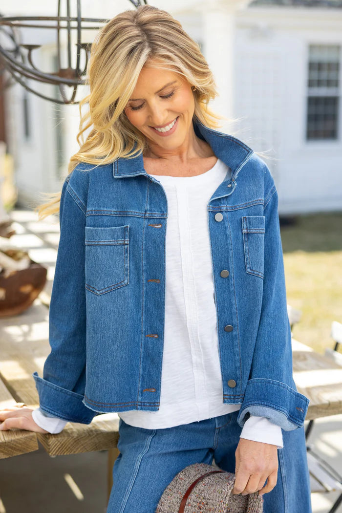 Comfort Knit Denim Momentum Jacket - 54047