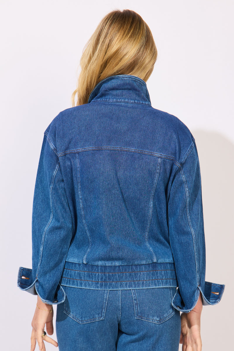Knit Denim Boundless Jacket - 54048