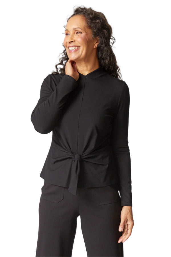 Core Travel Tie Front Top - 55906 - Sizes M, L, & XL