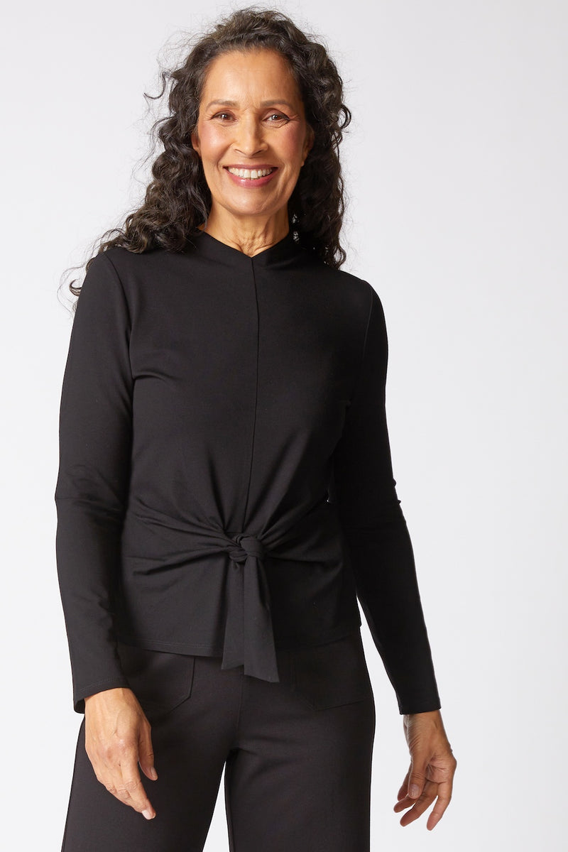 Core Travel Tie Front Top - 55906 - Sizes M, L, & XL