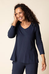 Core Travel Solid Seamed Tunic- 55924