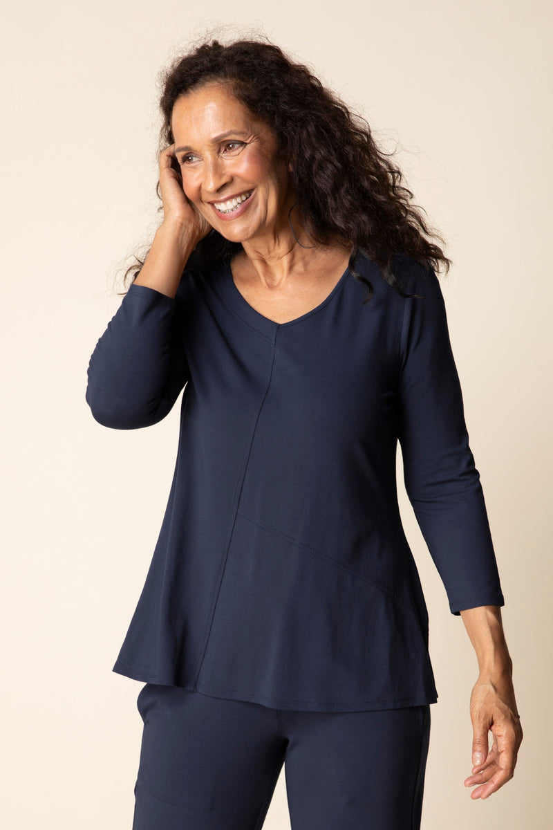 Core Travel Solid Seamed Tunic- 55924