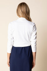 Core Travel Stretch Knit Waterfall Cardigan - 55931