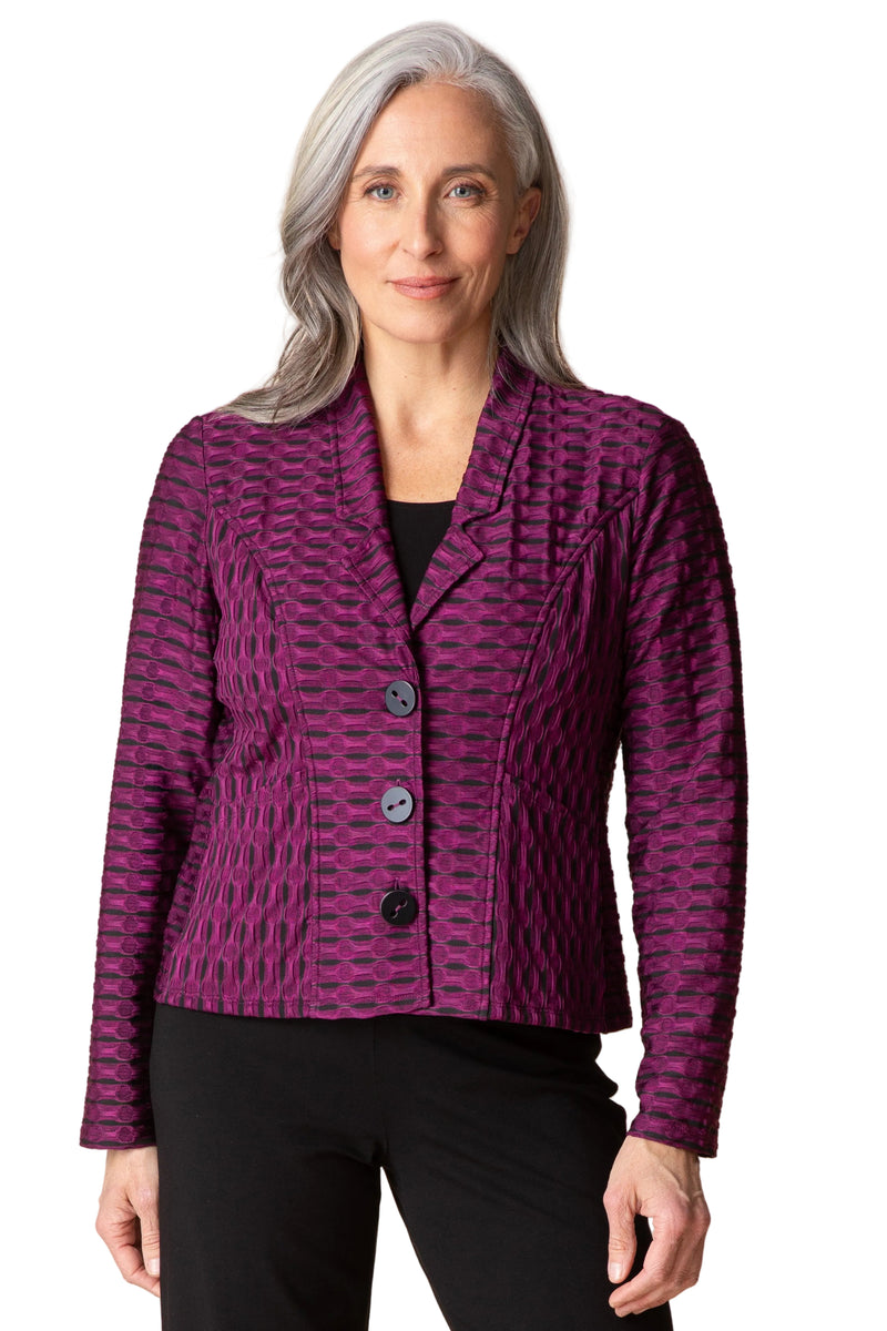 Habitat Seamed Shape Jacket - Plum - image 1