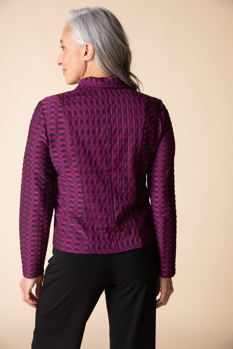 Habitat Seamed Shape Jacket - Plum - image 2
