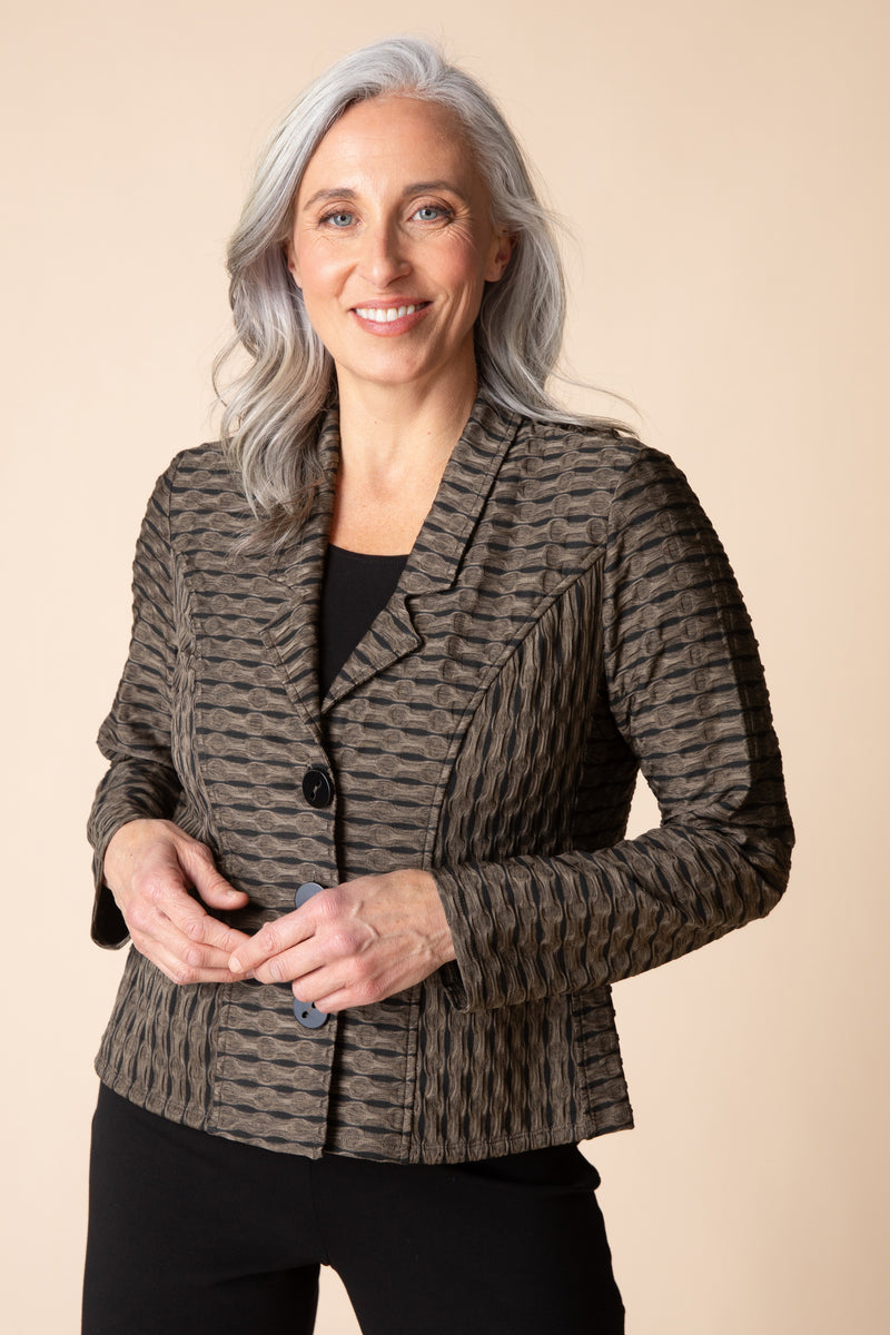 Habitat Seamed Shape Jacket - Umber - image 2
