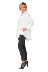 High-Low Relaxed Shirt - 3778B