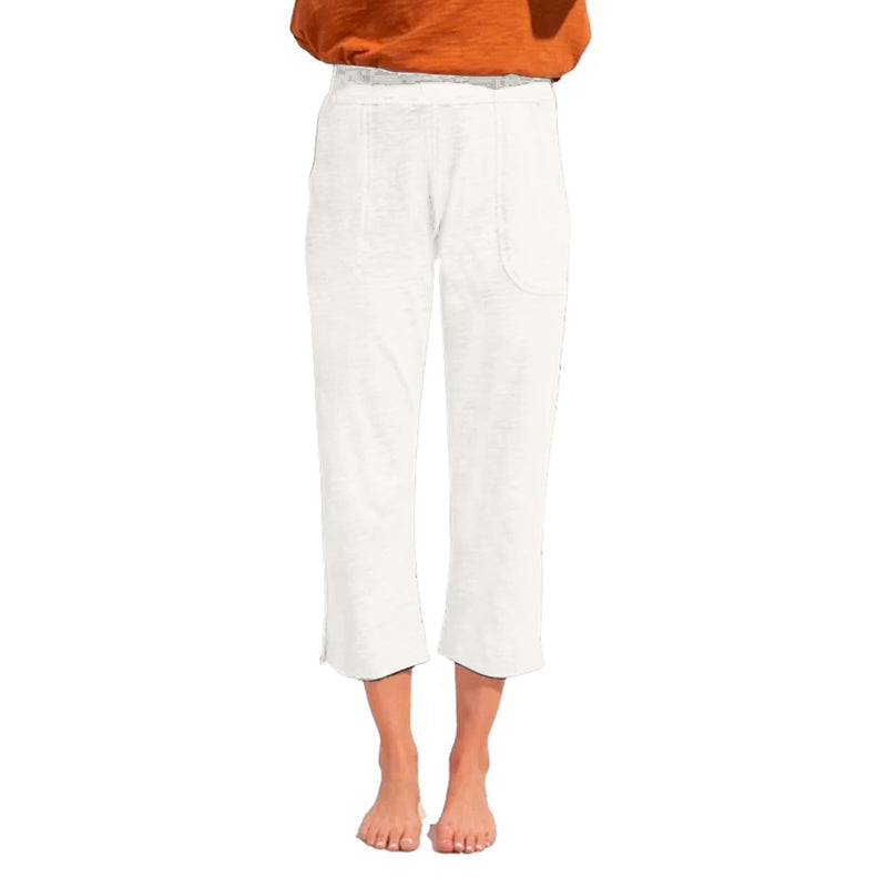 Textured Peruvian Cotton On The Go Capri - 60005