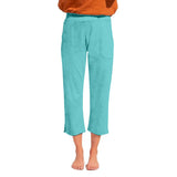 Textured Peruvian Cotton On The Go Capri - 60005