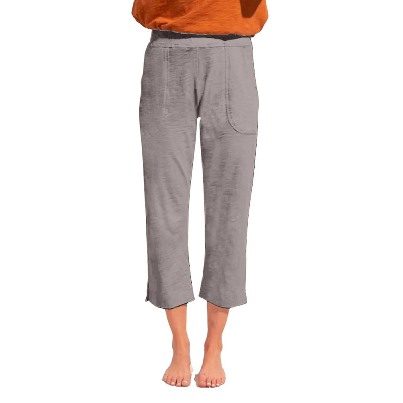 Textured Peruvian Cotton On The Go Capri - 60005