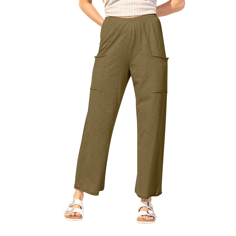 Flood Pants With Pockets - 60026