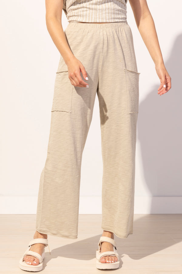 Flood Pants With Pockets - 60026