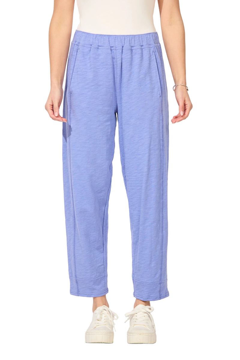 Textured Peruvian Cotton Seamed Pant - 60031