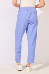 Textured Peruvian Cotton Seamed Pant - 60031