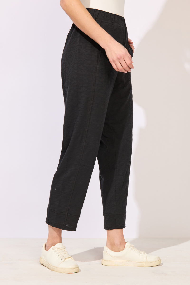 Textured Peruvian Cotton Seamed Pant - 60031