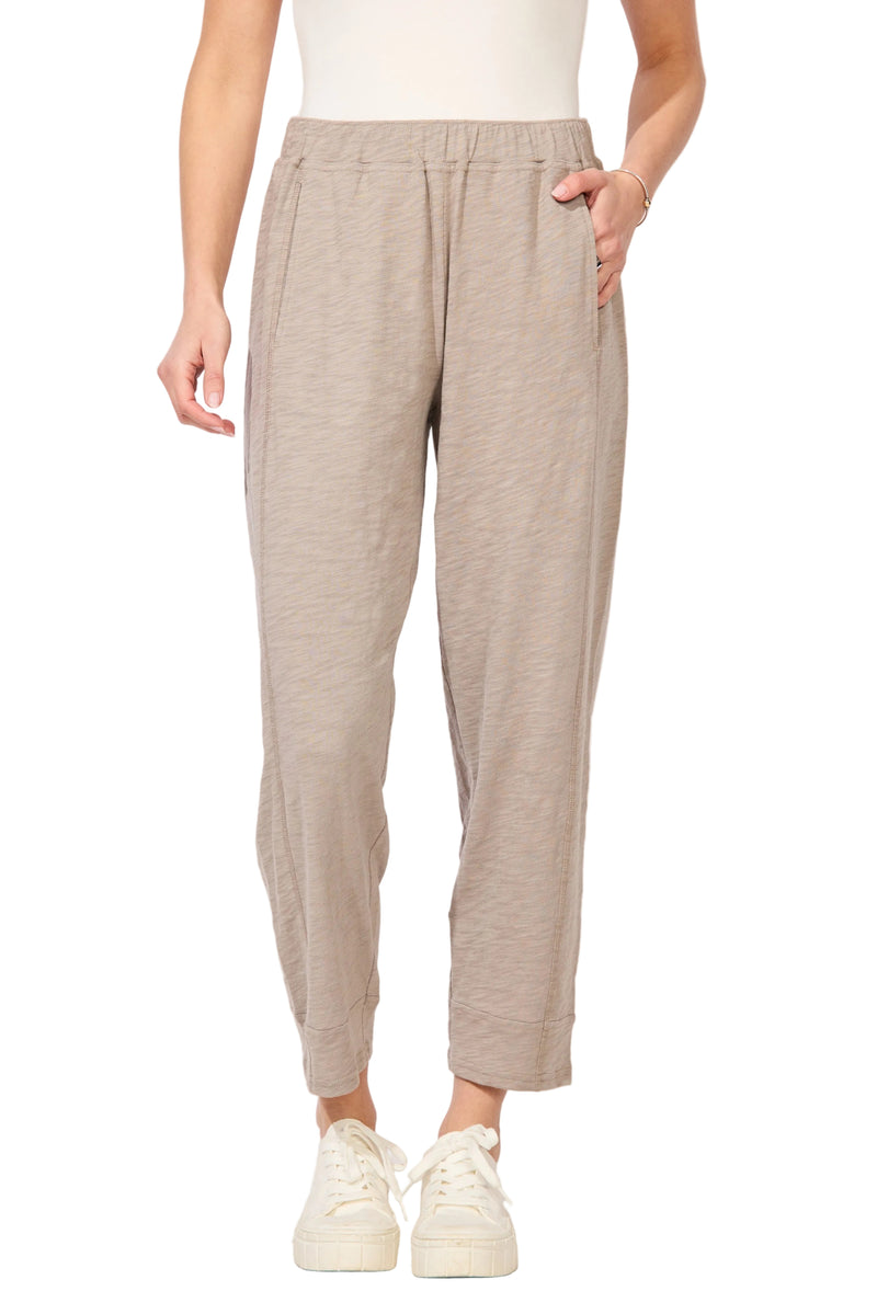 Textured Peruvian Cotton Seamed Pant - 60031