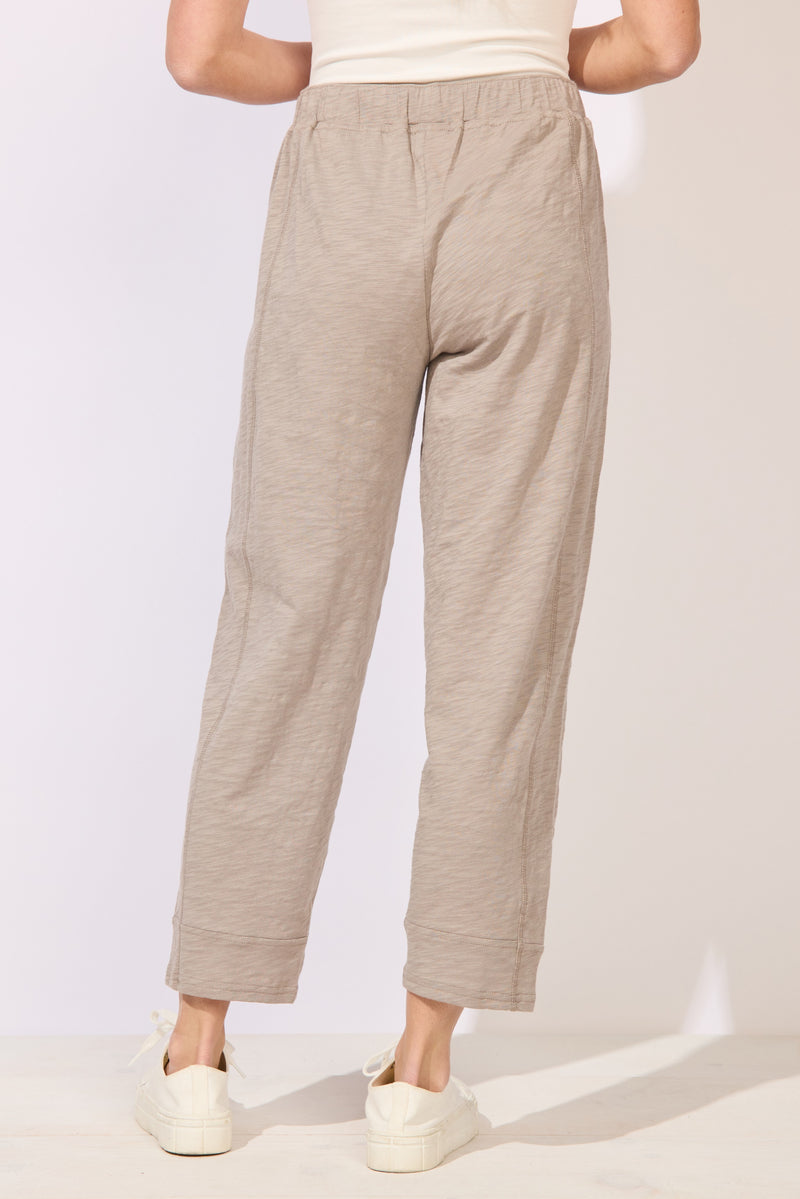 Textured Peruvian Cotton Seamed Pant - 60031