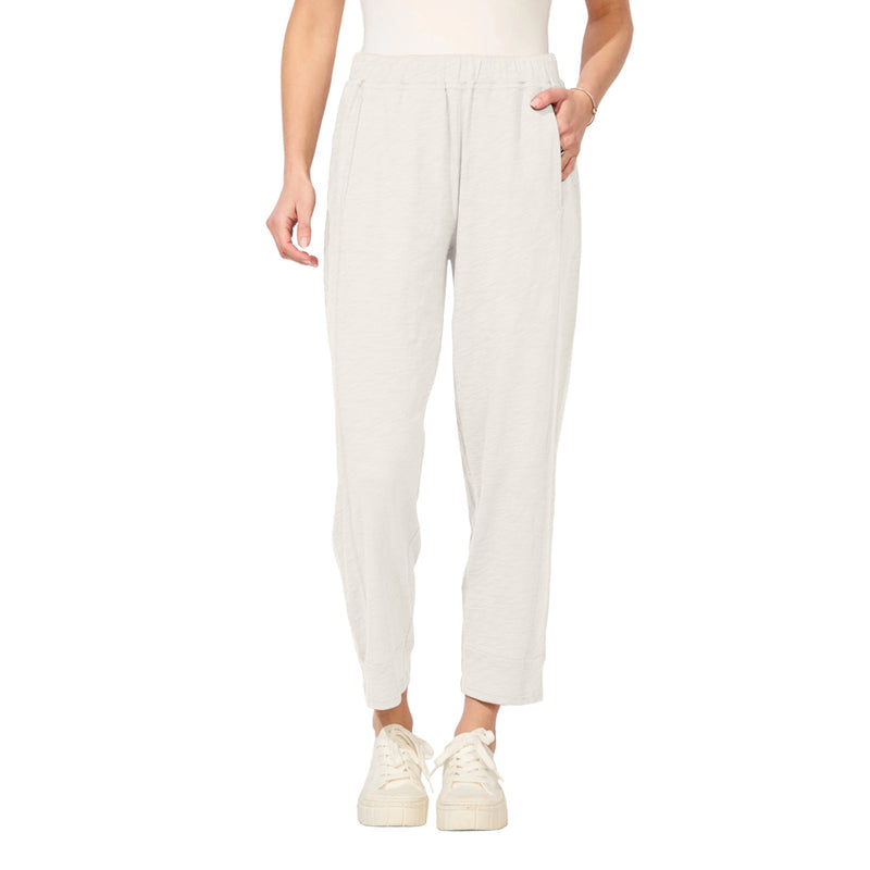 Textured Peruvian Cotton Seamed Pant - 60031