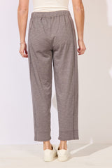 Textured Peruvian Cotton Seamed Pant - 60031
