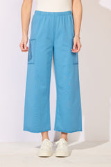 Ocean Front Terry Pocket Flood — black