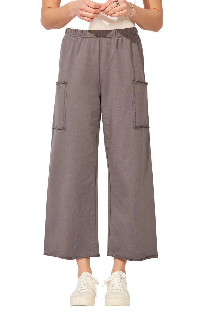 Ocean Front Terry Pocket Flood Pant - 60126
