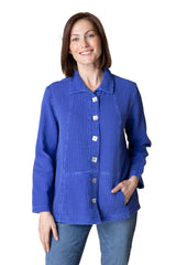 Sun Wash Cotton Jacquard Jacket - 60627