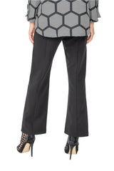 Front Slit Pant in Black - 6109P-BLK