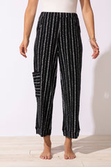 Peruvian Cotton Driftwood Renew Pant — black